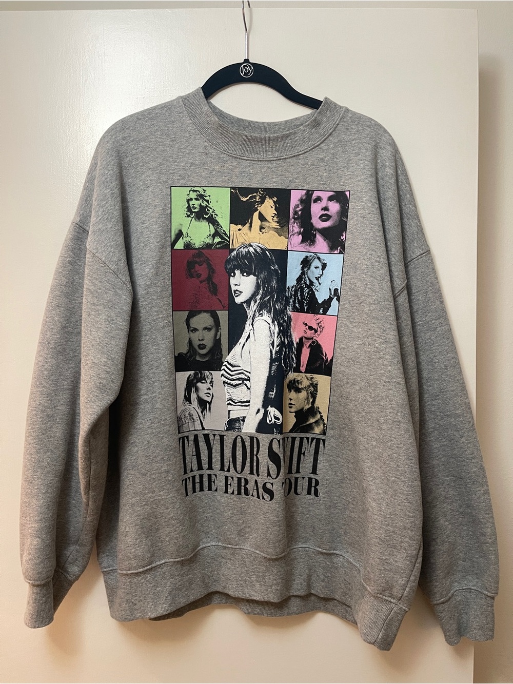 Taylor Swift The Eras Tour Gray Sweatshirt